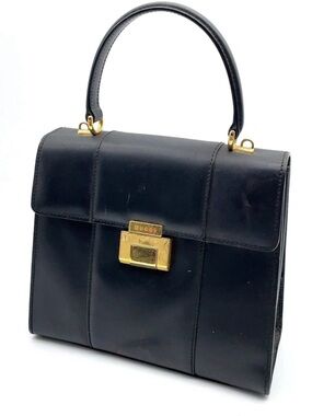 Authentic GUCCI Leather Black
2Way Handbag